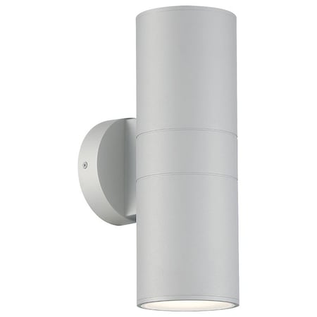 Access Lighting Matira, BiDirectional Outdoor LED Wall Mount, Satin Finish, Frosted 20149LEDDMGLP-SAT